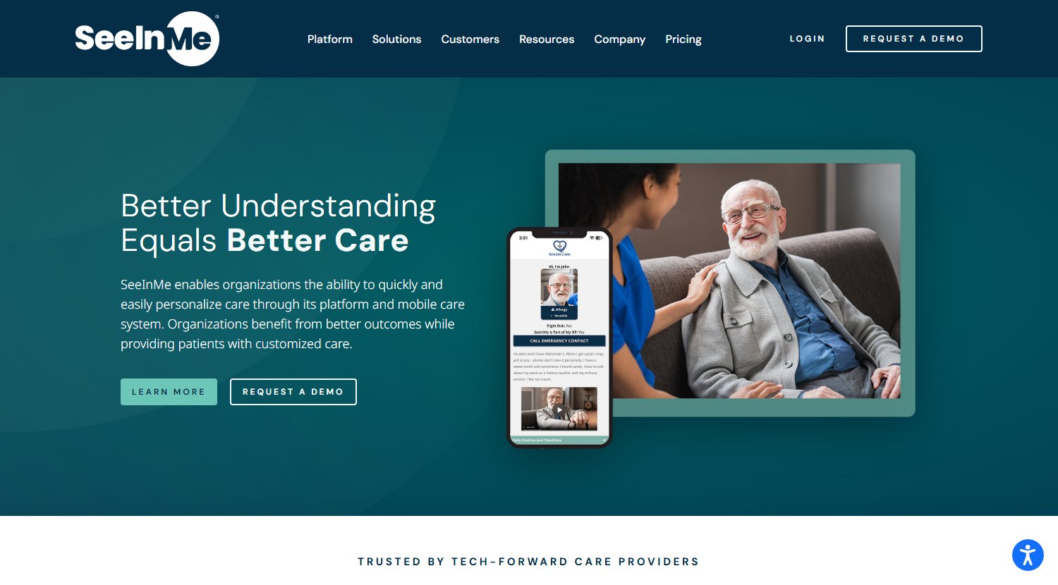 SeeInMe website