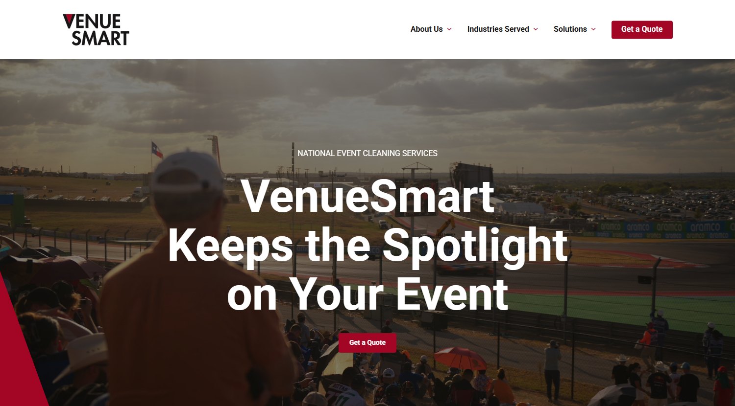 VenueSmart website