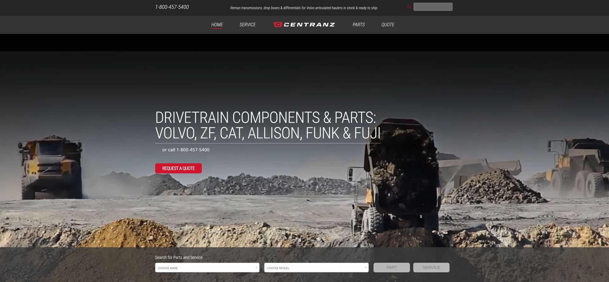 Centranz website