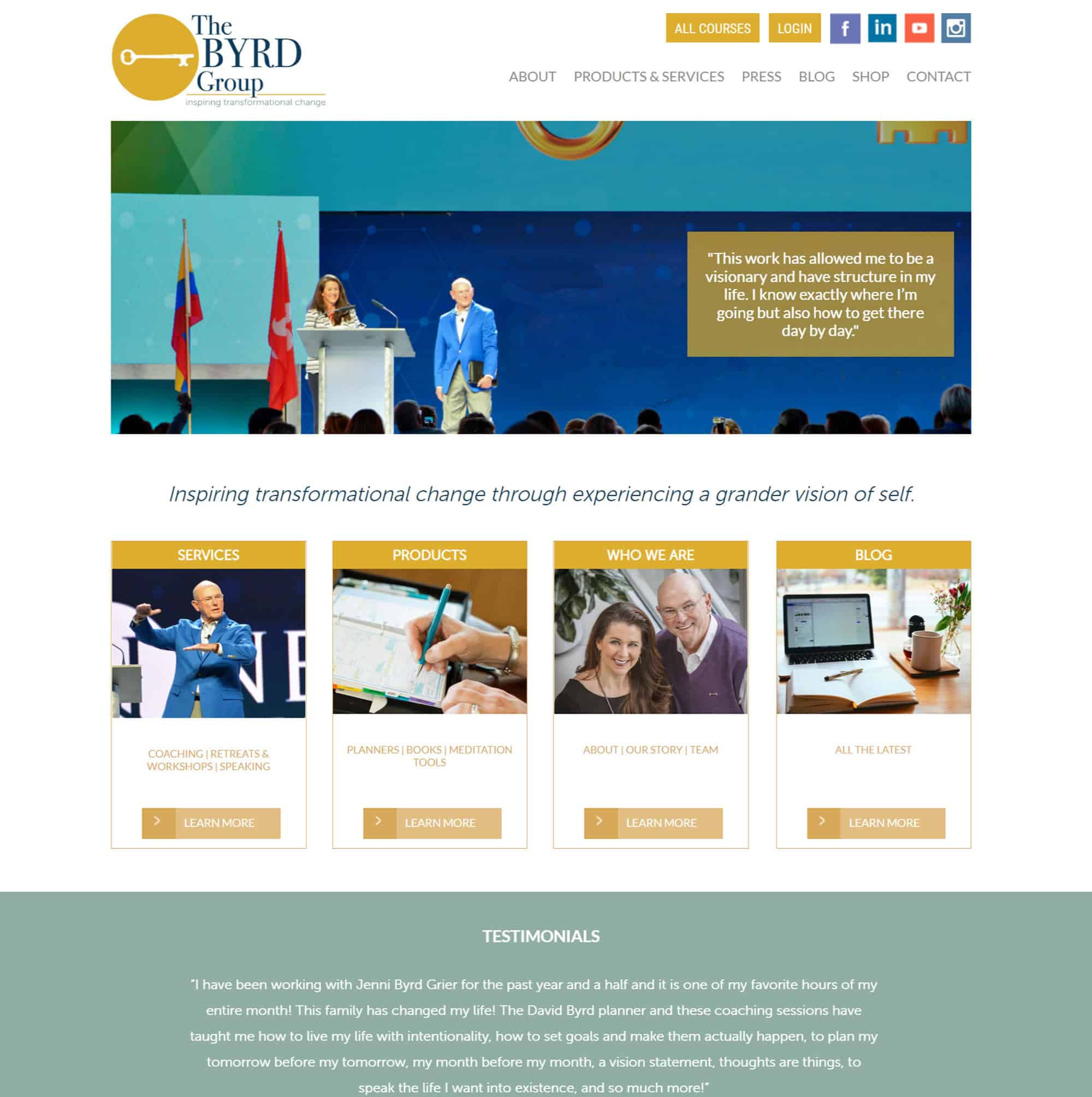 The Byrd Group website