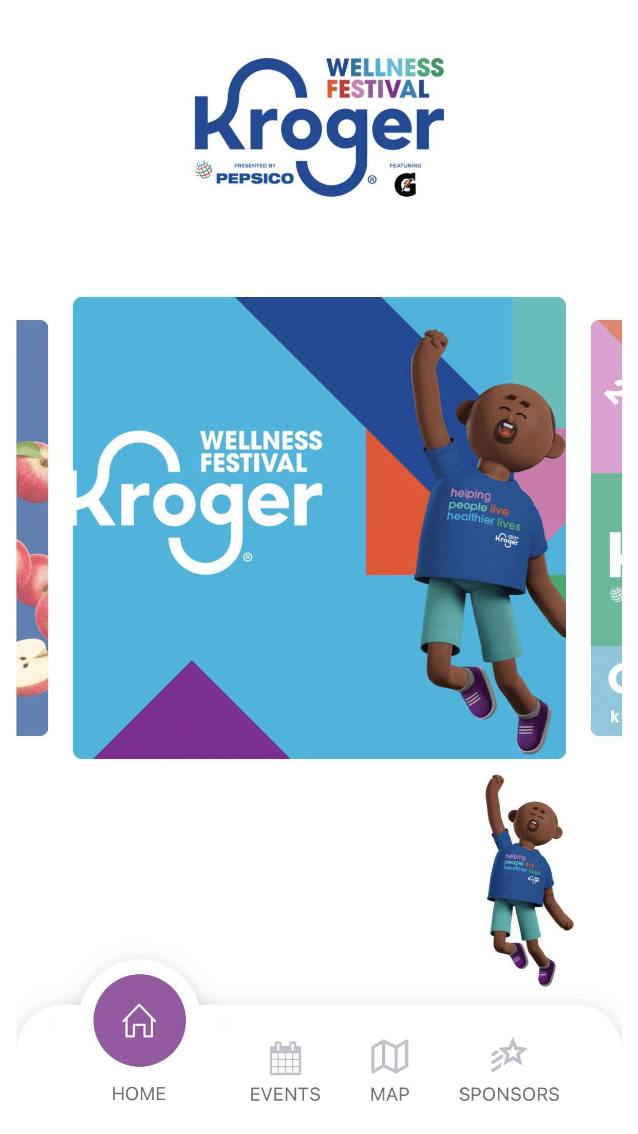 Kroger Wellness Festival website
