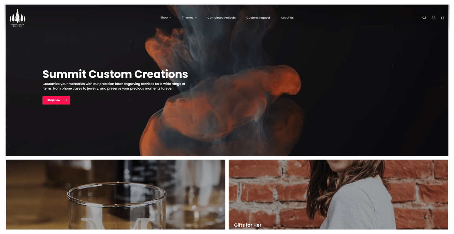 Summit Customs website