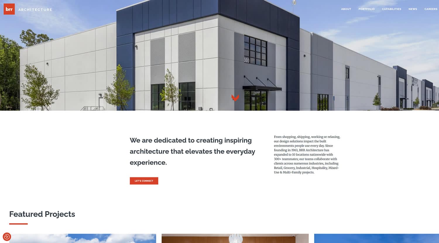 BRR Architecture website