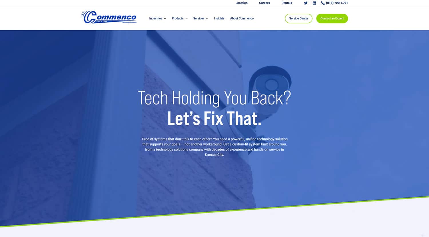 Commenco website