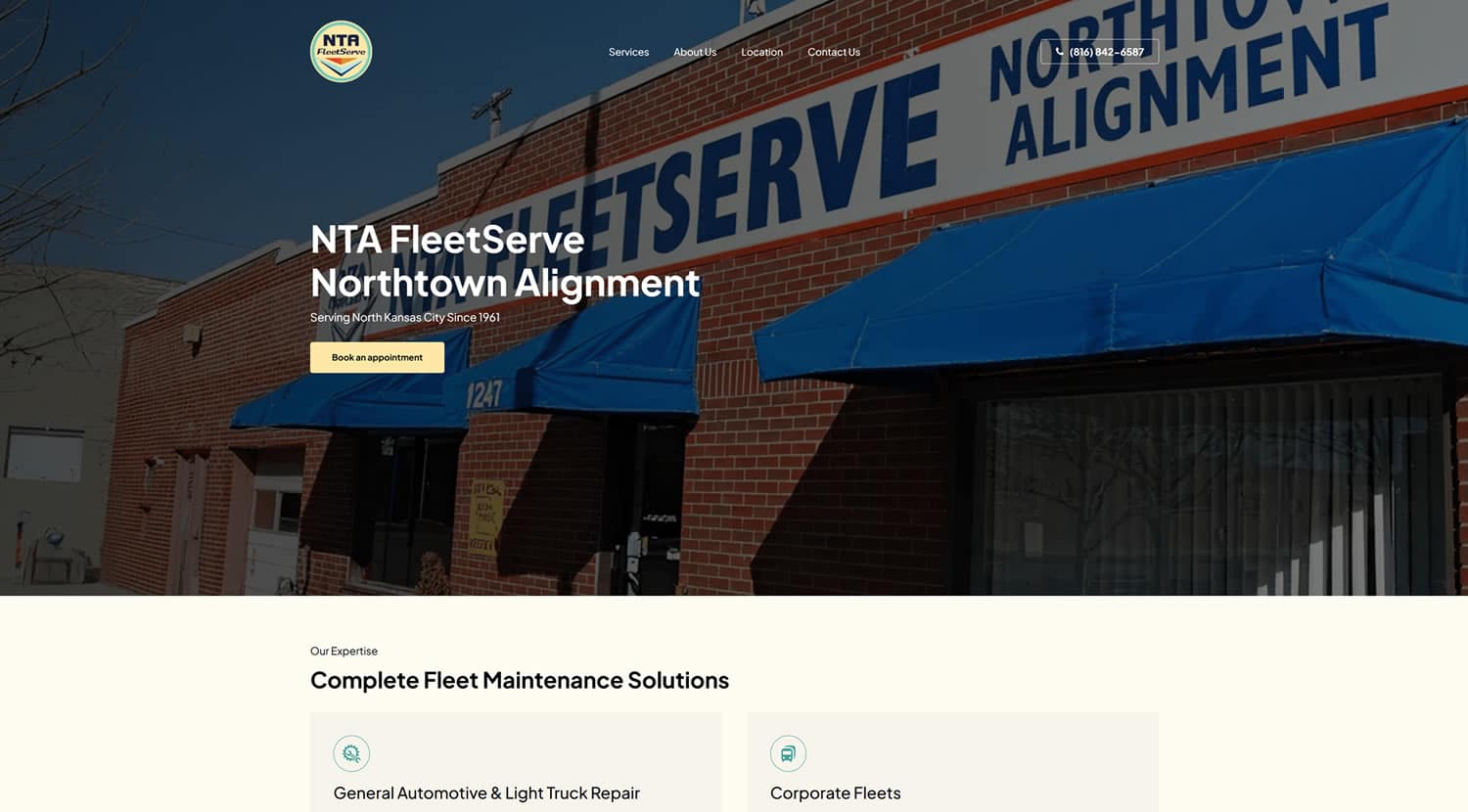 NTA FleetServe website